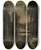 Triptych art skateboard deck of Albert Pinkham Ryder The Temple Of The Mind by Albert Pinkham Ryder (1847-1917)