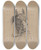 Triptych art skateboard deck of Adolph Tidemand Hest Med Oppspilte Nesebor by Adolph Tidemand (1814-1876)