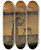 Triptych art skateboard deck of Hugo Simberg Doing The Laundry by Hugo Simberg (1873-1917)