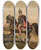 Triptych art skateboard deck of Juliusz Kossak Prince Jzef Poniatowski On The Szuma Mare From Sanguszka Stud Farm by Juliusz Kossak (1824-1899)