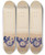 Triptych art skateboard deck of Yolande Delasser Crock_15 by Yolande Delasser (1935)