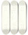 Triptych art skateboard deck of Svend Rathsack Svmmersken Ragnhild Hveger by Svend Rathsack (1885-1941)