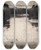Triptych art skateboard deck of David Young Cameron Afterglow On The Findhorn by David Young Cameron (1865-1945)