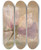 Triptych art skateboard deck of Carel Nicolaas Storm Van Sgravesande Verwelkte Roos by Carel Nicolaas Storm van 's-Gravesande (1841-1924)