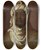 Triptych art skateboard deck of Peter Paul Rubens Study For Balthazar by Peter Paul Rubens (1577-1640)