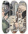 Triptych art skateboard deck of Frank Arthur Nankivell During The Investigation by Frank Arthur Nankivell (1869-1959)