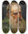 Triptych art skateboard deck of Francesco Hayez Head Of A Man Looking Down by Francesco Hayez (1791-1882)
