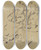 Triptych art skateboard deck of Wilhelm Busch Frau Knopp Redet Ihrem Mann Gut Zu by Wilhelm Busch (1832-1908)