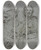 Triptych art skateboard deck of Jacob De Wit Studienblatt Kopf Eines Mannes Im Profil Sowie Brustbild Eines Mannes by Jacob de Wit (1695-1754)
