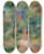 Triptych art skateboard deck of Pierreauguste Renoir Two Figures On A Path Deux Figures Dans Un Sentier by Pierre-Auguste Renoir (1841-1919)