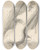 Triptych art skateboard deck of Mikul Galanda Sketchbook_69 by Mikulas Galanda (1895-1938)