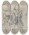 Triptych art skateboard deck of Eugne Delacroix The Wounded Goetz Von Berlichingen Takes Refuge In A Gypsy Camp by Eugene Delacroix (1798-1863)