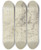 Triptych art skateboard deck of Franois Boucher Sitzender Knabe Mit Bloen Beinen by Francois Boucher (1703-1770)