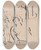 Triptych art skateboard deck of Cyprin Majernk Skicr_27 by Cyprian Majernik (1909-1945)