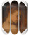 Triptych art skateboard deck of Hans Canon Weiblicher Studienkopf Wiederholung Zu Nach Dem Bade by Hans Canon (1829-1885)