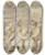 Triptych art skateboard deck of Jacob De Wit Vier Amoretten Bei Einer Vase by Jacob de Wit (1695-1754)