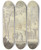 Triptych art skateboard deck of Johann Georg Wille Streitszene Mit Landfeiner Dame Auf Der Dorfstrae by Johann Georg Wille (1715-1808)
