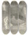 Triptych art skateboard deck of Wilhelm Steinhausen Am Tisch Sitzender Mann In Einer Felsnische by Wilhelm Steinhausen (1846-1924)