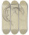 Triptych art skateboard deck of Victor Mller Kopf Einer Frau Mit Hut Nach Links In Untersicht by Victor Muller (1829-1871)