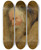 Triptych art skateboard deck of Follower Of Peter Paul Rubens Study Head Ofcaspar The Eldestmagus by Follower Of Peter Paul Rubens (1577-1640)