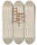Triptych art skateboard deck of Irving I Smith Shaker Two Slat Chair by Irving I Smith
