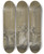 Triptych art skateboard deck of Jeanbaptiste Oudry On Trouve Le Corps Mort De Lhote Que Lon Avait Cache by Jean-Baptiste Oudry (1686-1755)