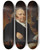 Triptych art skateboard deck of Rembrandt Peale Portrait Of Jacob Gerard Koch by Rembrandt Peale (1778-1860)