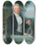 Triptych art skateboard deck of Daniel Caffe Portrait Of The Prussian Statesman Prince Karl August Von Hardenberg 17501822 In The Park Of His Country Estate At Tempelhof Near Berlin by Daniel Caffe (1756-1815)