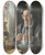 Triptych art skateboard deck of Peder Severin Kryer Portrt Af Konferensrdinde Sa Casse F Engelbreth by Peder Severin Kroyer (1851-1909)