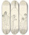 Triptych art skateboard deck of Padraic Colum The Childrens Homer Pl 16 by Padraic Colum (1881-1972)
