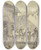 Triptych art skateboard deck of Jan Miel In Dem Hof Einer Schmiede Ist Ein Kavalier Im Begriff Sein Pferd Beschlagen Zu Lassen by Jan Miel (1599-1664)
