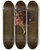 Triptych art skateboard deck of Alice Pike Barney Vers 1903 by Alice Pike Barney (1857-1931)