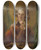 Triptych art skateboard deck of Carl Frederik Von Breda Benjamin Henry Latrobe by Carl Frederik Von Breda (1759-1818)
