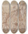 Triptych art skateboard deck of After Alessandro Tiarini Elevation Of The Cross by After Alessandro Tiarini (1577-1668)