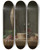 Triptych art skateboard deck of Jean Simon Chardin Still Life With Fish Vegetables Gougres Pots And Cruets On A Table by Jean Simeon Chardin (1699-1779)