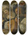 Triptych art skateboard deck of Studio Of Dirck Van Baburen A Duet by Studio Of Dirck Van Baburen (1590-1624)