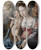 Triptych art skateboard deck of Jan Cornelisz Vermeyen De Heilige Familie by Jan Cornelisz Vermeyen (1504-1559)