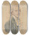 Triptych art skateboard deck of John Smart Portrait Of Sir John Macpherson 1St Baronet Governorgeneral Of India by John Smart (1741-1811)