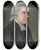 Triptych art skateboard deck of James Scouler Portrait Of A Cleric by James Scouler