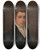 Triptych art skateboard deck of John Cox Dillman Engleheart Portrait Of A Gentleman_1 by John Cox Dillman Engleheart