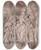 Triptych art skateboard deck of Johann Eleazar Schenau Der Besuch Bei Den Groeltern by Johann Eleazar Schenau (1737-1806)