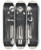 Triptych art skateboard deck of Johannes Frederik Engelbert Ten Klooster Drie Vrouwen by Johannes Frederik Engelbert Ten Klooster (1873-1940)