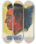 Triptych art skateboard deck of Karl Wiener Kopfstudie Aus Profile 10 Bltter Graz X by Karl Wiener (1901-1949)