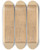 Triptych art skateboard deck of Mikol Ale Saints Cyril And Methodius by Mikolas Ales