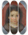 Triptych art skateboard deck of William Page Daughter Of William Page Possibly Anne Page by William Page (1811-1885)