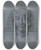 Triptych art skateboard deck of David Humbert De Superville Kop Van Een Egyptisch Beeld by David Humbert De Superville (1770-1849)