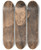 Triptych art skateboard deck of Olga Boznanska Portrait Study Of The Architect Franciszek Mczyski by Olga Boznanska (1865-1940)