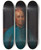 Triptych art skateboard deck of Henry Inman Kishkallowa Family Algonquiantribe Shawnee by Henry Inman (1801-1846)