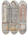 Triptych art skateboard deck of Thomas Hosmer Shepherd Sir Paul Pindars House Bishopsgate Street by Thomas Hosmer Shepherd (1793-1864)
