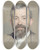 Triptych art skateboard deck of Marcel Baschet Portrait Dhenri Lavedan Homme De Lettres Et Auteur Dramatique 18591940 by Marcel Baschet (1862-1941)